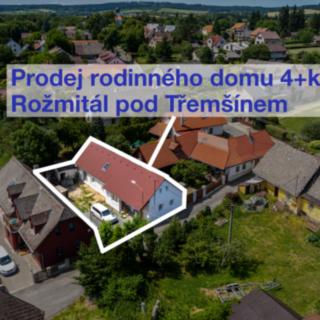 Prodej rodinného domu 112 m² Rožmitál pod Třemšínem Starý Rožmitál, Železná