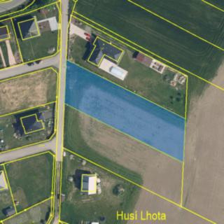 Prodej stavební parcely 2 702 m² Husí Lhota