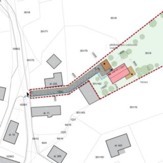 Prodej stavební parcely 1911 m² Dětenice