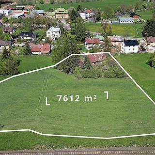 Prodej stavební parcely 7612 m&sup2; Nová Paka