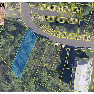 Prodej stavební parcely 558 m&sup2; Teplice