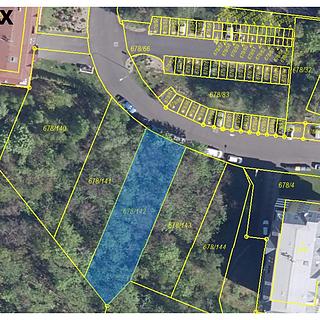 Prodej stavební parcely 595 m&sup2; Teplice