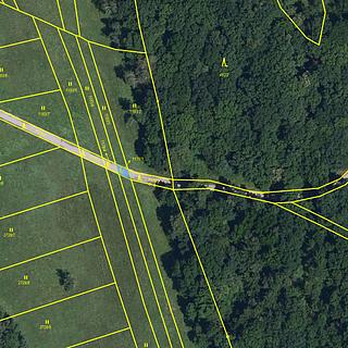 Prodej lesa 58 m&sup2; Břeclav