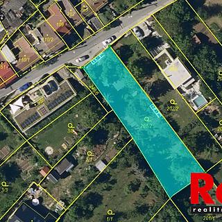 Prodej stavební parcely 923 m&sup2; Luleč