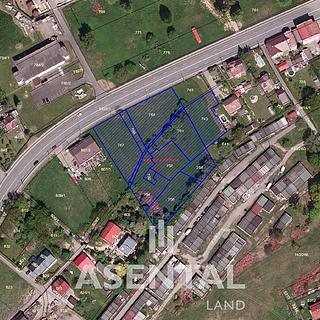 Prodej komerčního pozemku 6976 m&sup2; Petřvald