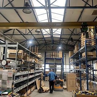 Pronájem skladu 1168 m&sup2; Ústí nad Labem