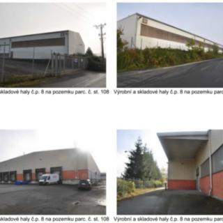 Prodej výrobního objektu 8 632 m² Okrouhlá Jesenice