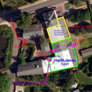 Pronájem výrobního objektu 350 m² Příšovice
