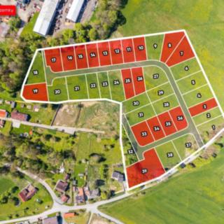 Prodej stavební parcely 600 m² Kaplice Mostky