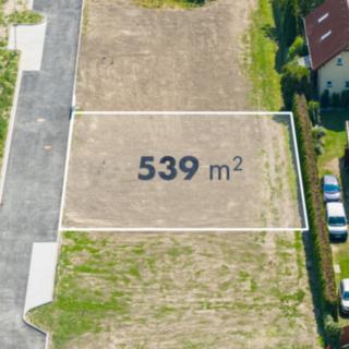 Prodej stavební parcely 539 m² Roudné