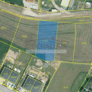 Prodej stavební parcely 825 m² Hosín