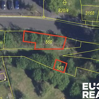 Prodej stavební parcely 254 m² Krásná Lípa