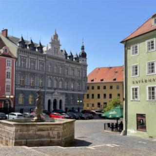 Pronájem obchodu 125 m² Cheb, náměstí Krále Jiřího z Poděbrad