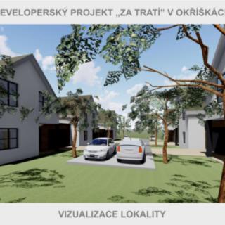 Prodej stavební parcely 8932 m² Okříšky