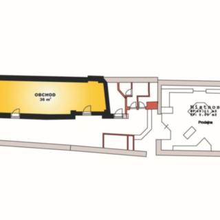 Pronájem obchodu 36 m² Jihlava, Husova