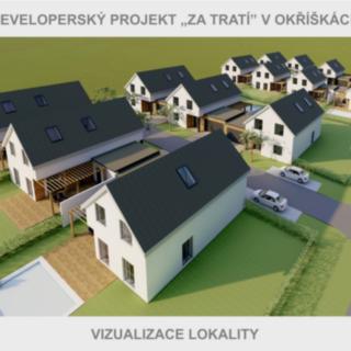 Prodej stavební parcely 8932 m² Okříšky