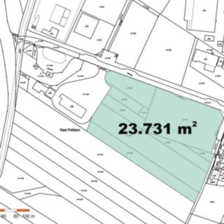 Prodej komerčního pozemku 23731 m² Polná