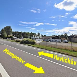 Pronájem komerčního pozemku 2500 m² Humpolec