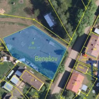 Prodej stavební parcely 1 386 m² Broumov Benešov
