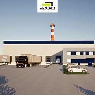 Pronájem výrobního objektu 3324 m² Kladno