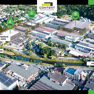 Pronájem výrobního objektu 6800 m&sup2; Zlín