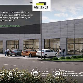 Pronájem výrobního objektu 2200 m&sup2; Zlín