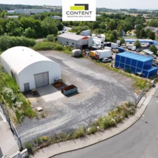 Pronájem komerčního pozemku 2 677 m² Strančice Všechromy