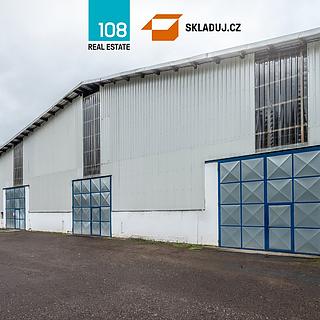 Pronájem skladu 3000 m&sup2; Kladruby nad Labem
