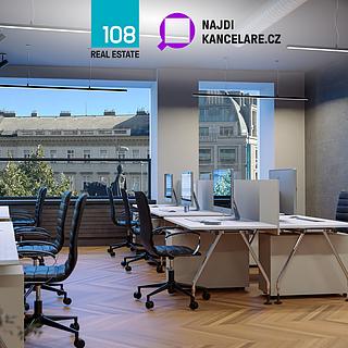 Pronájem kanceláře 2141 m&sup2; Praha