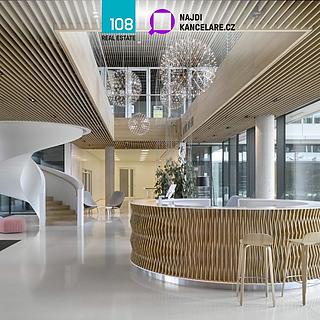 Pronájem kanceláře 648 m² Praha Holešovice, Plynární