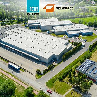 Pronájem skladu 5500 m&sup2; Ústí nad Labem