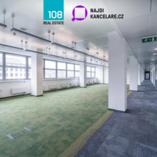 Pronájem kanceláře 1 100 m² Praha Karlín, Ke Štvanici