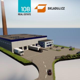 Pronájem skladu 3324 m² Kladno
