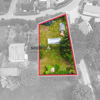 Prodej stavební parcely 704 m² Máslovice, Pražská