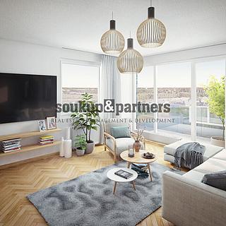Prodej bytu 2+kk 52 m&sup2; Praha