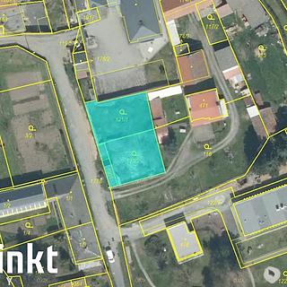 Prodej stavební parcely 668 m² Manětín