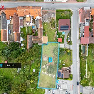 Prodej stavební parcely 948 m² Ledenice