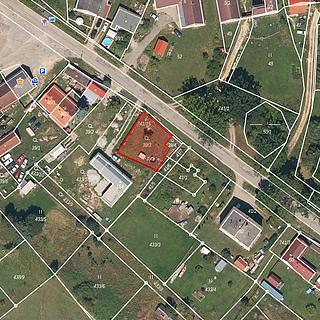 Prodej stavební parcely 445 m² Lodhéřov Studnice