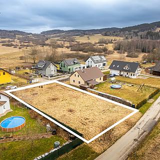 Prodej stavební parcely 956 m² Volary