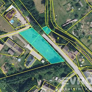 Prodej stavební parcely 1 234 m² Horní Kalná