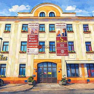 Pronájem kanceláře 20 m² Pardubice Zelené Předměstí, Hlaváčova