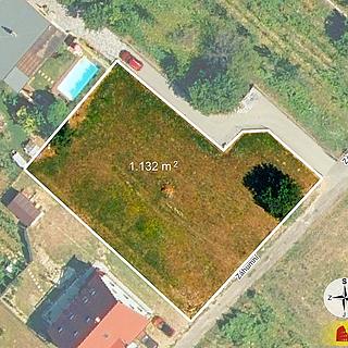 Prodej stavební parcely 1132 m&sup2; Pavlov