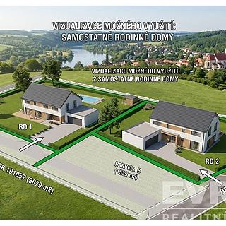 Prodej stavební parcely 3326 m&sup2; Sázava