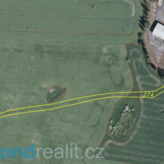 Prodej zemědělské půdy 1 500 m² Milhostov