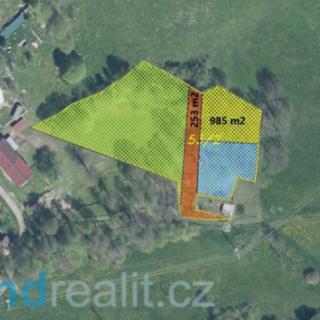 Prodej stavební parcely 1 238 m² Dolní Nivy Horní Rozmyšl