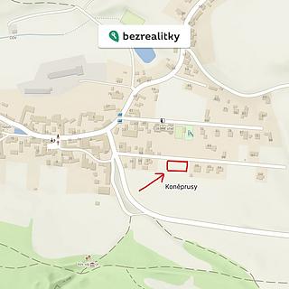 Prodej stavební parcely 720 m² Koněprusy