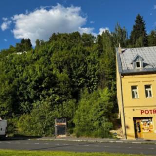 Prodej stavební parcely 450 m² Jáchymov, náměstí Republiky