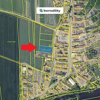 Prodej stavební parcely 1198 m&sup2; Budyně nad Ohří