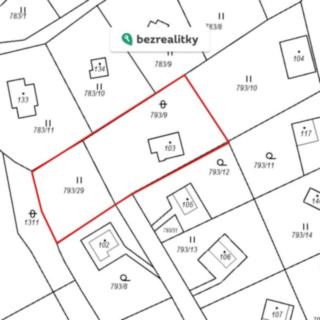 Prodej stavební parcely 996 m² Nenačovice