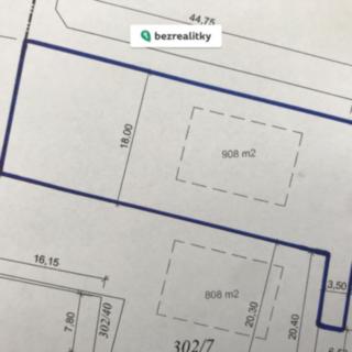 Prodej stavební parcely 908 m² Otice, K Hrázi
